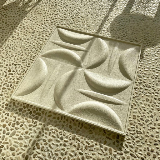 Abstract wall sculpture