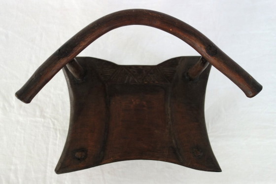 Image 1 of Traditionele Dan-stoel, Ivoorkust, 20e eeuw