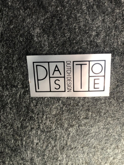 4 Originele Pastoe stoelen 80s zwart izgs