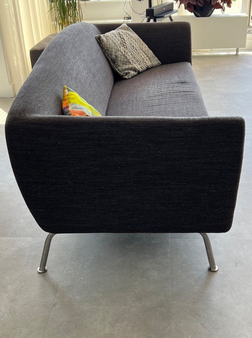 1x canapé 3 places Gelderland (214x82x82) et 1x pouf (85x75)