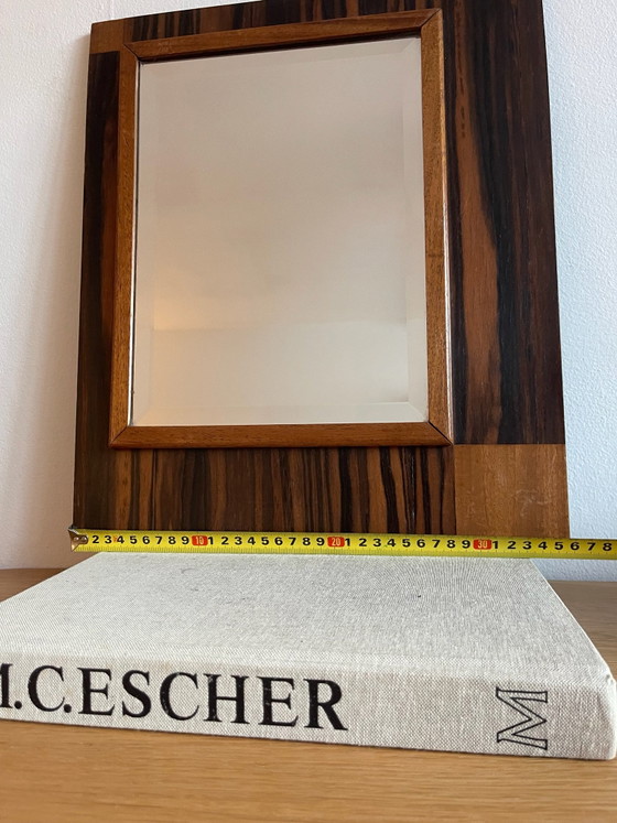 Vintage Art Deco Mirror - 1930s – Wood (photo 3 of 11)