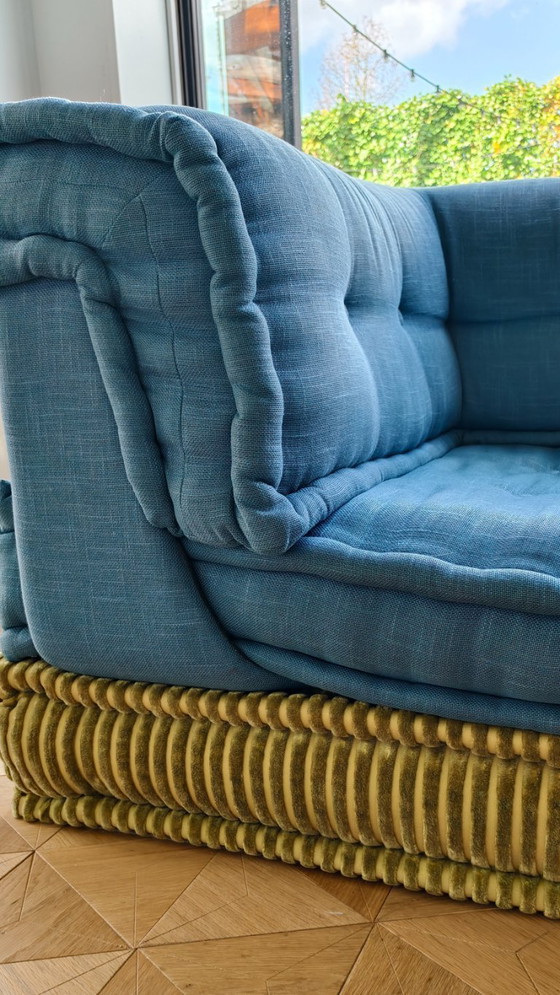 Image 1 of Roche Bobois Mah Jong Bank met Missoni Edition-elementen