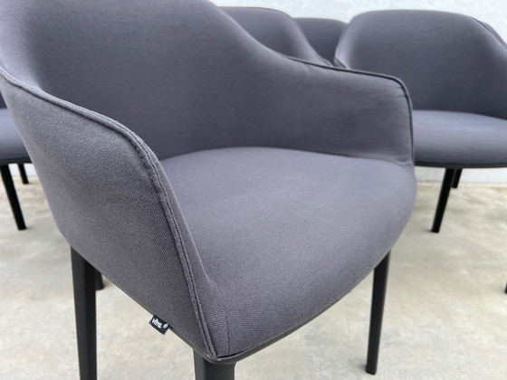 Image 1 of 4x Vitra Softshell Stühle