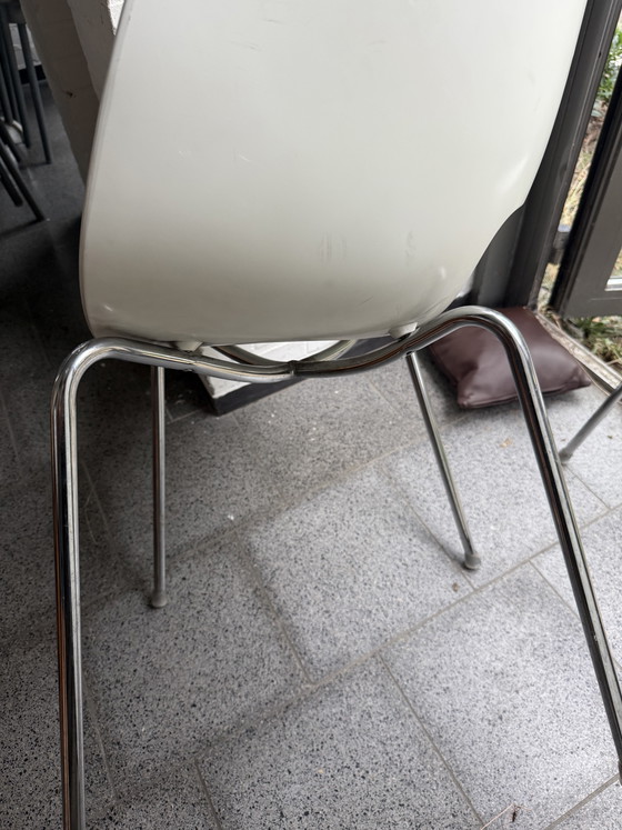 4x Orbit Large Stoelen Sintesi – Eetkamerstoelen, Plastic, Aluminium (photo 12 of 13)