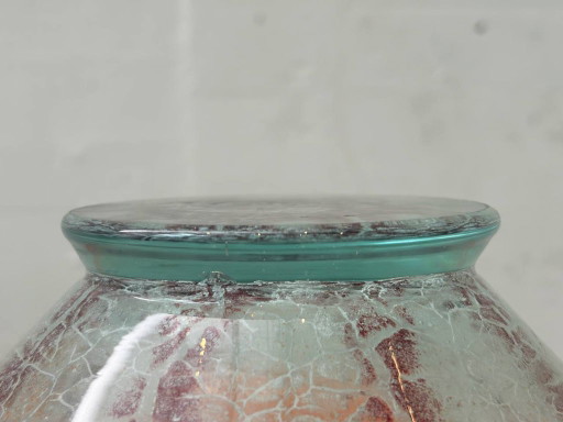 Bol Ikora en verre soufflé à la bouche par Karl Wiedmann pour WMF, années 1930