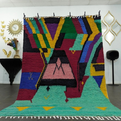 Berberteppich - 302 cm x 201 cm - gefärbte Wolle