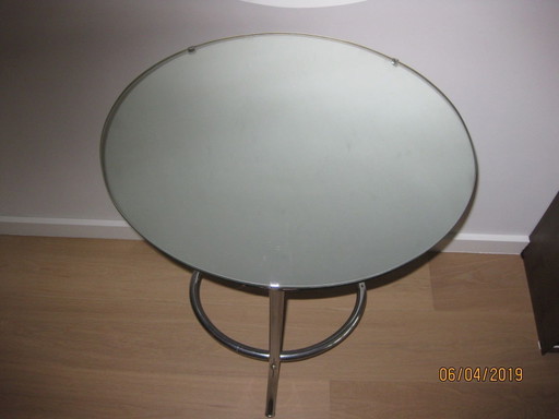 Piedistallo vintage – bijzettafels, Glass, Metal (photo 2 of 5)