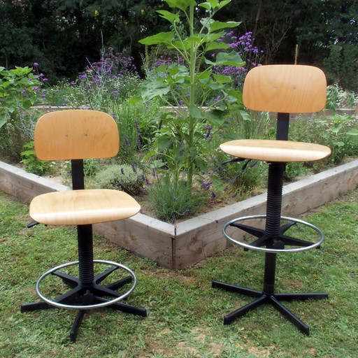 2 sillas de trabajo Score – draaistoelen, Wood (photo 2 of 12)