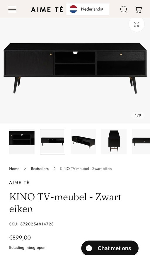 1x soporte para TV de 160 cm / Aime Te Studio
