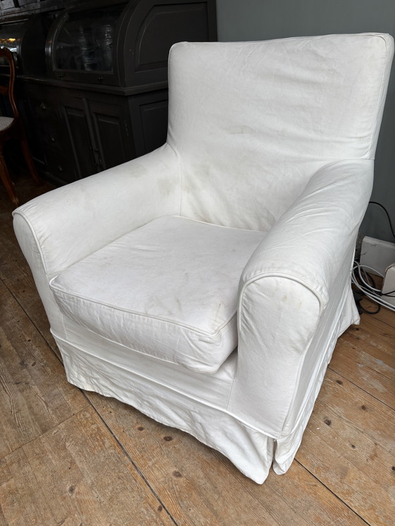 Image 1 of IKEA EKTORP Fauteuil – Comfortabel en Met Afneembare Hoes
