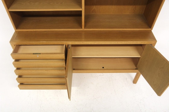 Libreria scandinava in rovere, Alf Svensson, Svezia, 1960 – Librerie, Legno (photo 3 of 8)