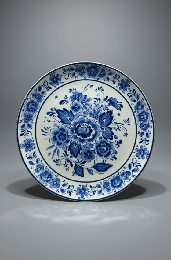 Image 1 of Set van 3 Delftsblauwe stukken