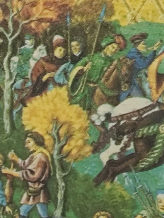Image 1 of Vintage jachtscène
