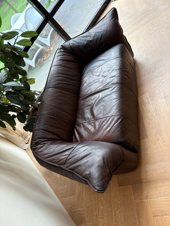 Image 1 of Vintage Andes sofa – Gerard van den Berg - Leather - Montis