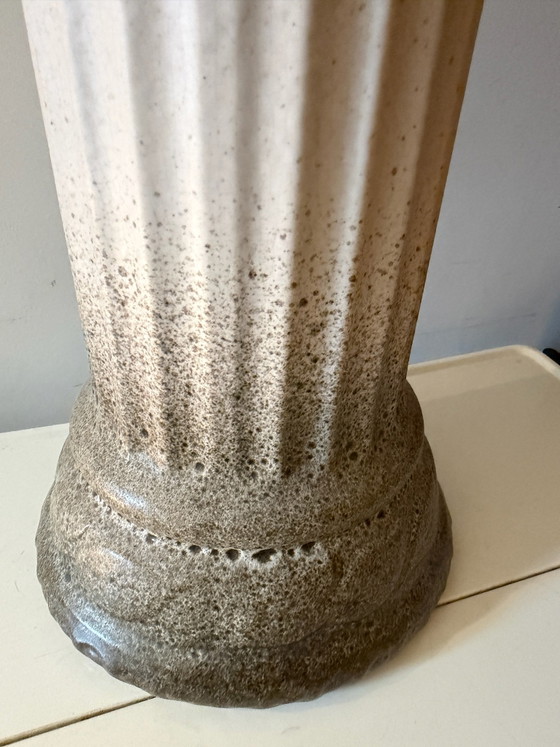 Fat Lava Keramik Pflanzensäule, Pflanzentisch, Braun (Foto 2 von 5)