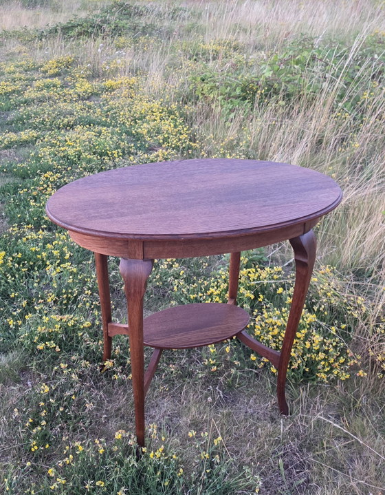 Image 1 of Antique oak tea table | Art Nouveau | ca. 1910–1925