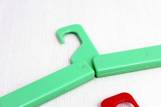 Image 1 of Set of 4 vintage folding hangers