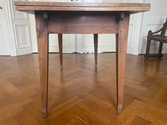 Image 1 of Mesa extensible Mesa de comedor Mesa Madera de cerezo Antigua Francesa