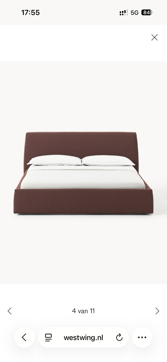 Image 1 of Westwing Cloud bed with storage space 160 x 200 cm