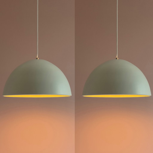 2 große Vintage-Designlampen von Dyssen Asgar Bc Lys, Dänemark