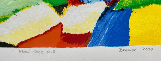 Image 1 of Serigrafía de Saskia Bremer - Nueva era a.3