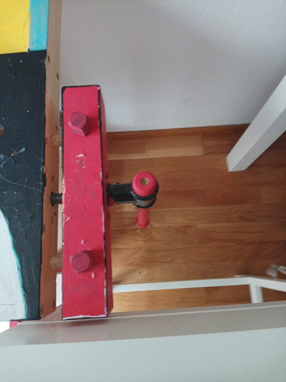 Hand Painted Crafting Bench – Paintings & Drawings, Wood (photo 8 of 8)