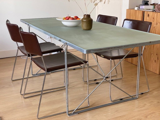 Mesa de comedor vintage de Niels Gammelgaard MOMENT