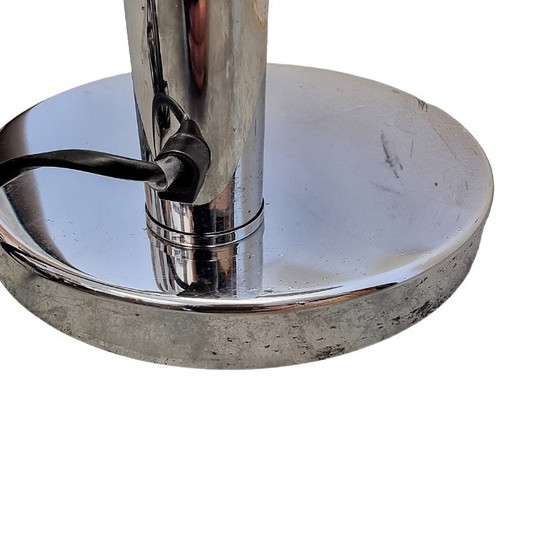 Space Age Style Modern Table Lamp – Chrome (photo 8 of 8)