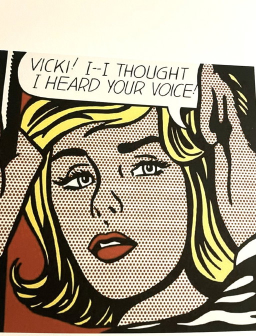 Roy Lichtenstein (1923-1997) - Vicki!