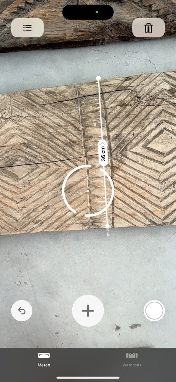 Image 1 of 2x Decorative authentic wooden shelves