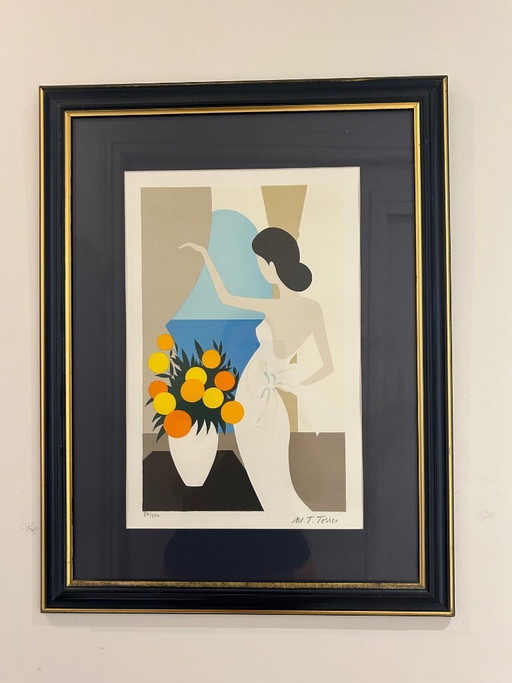 Litografia di Maria Teresa