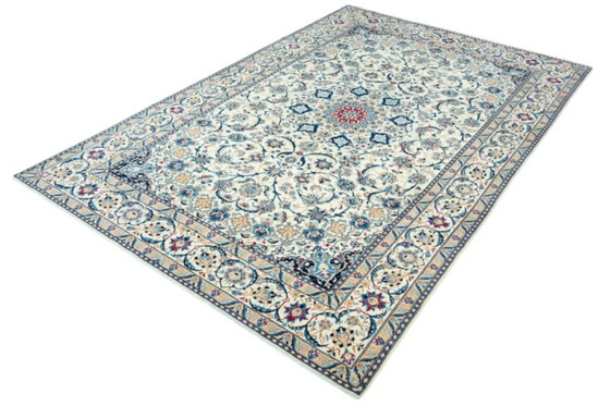 Image 1 of Tappeto orientale Nain 9La annodato a mano con contenuto di seta - 310 x 206 cm