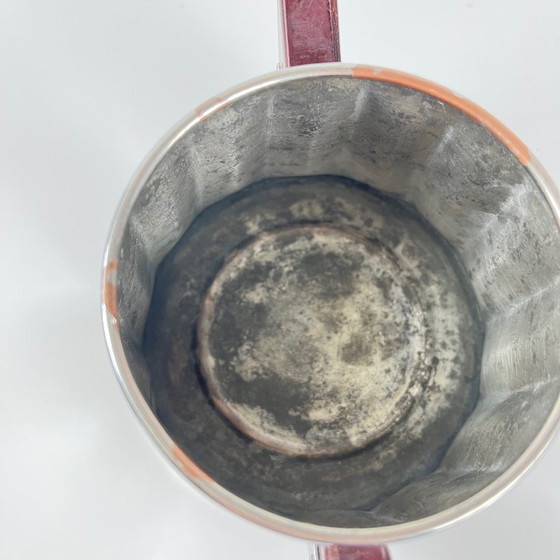 Image 1 of Set da caffè vintage in metallo cromato e bachelite, anni '40/'50