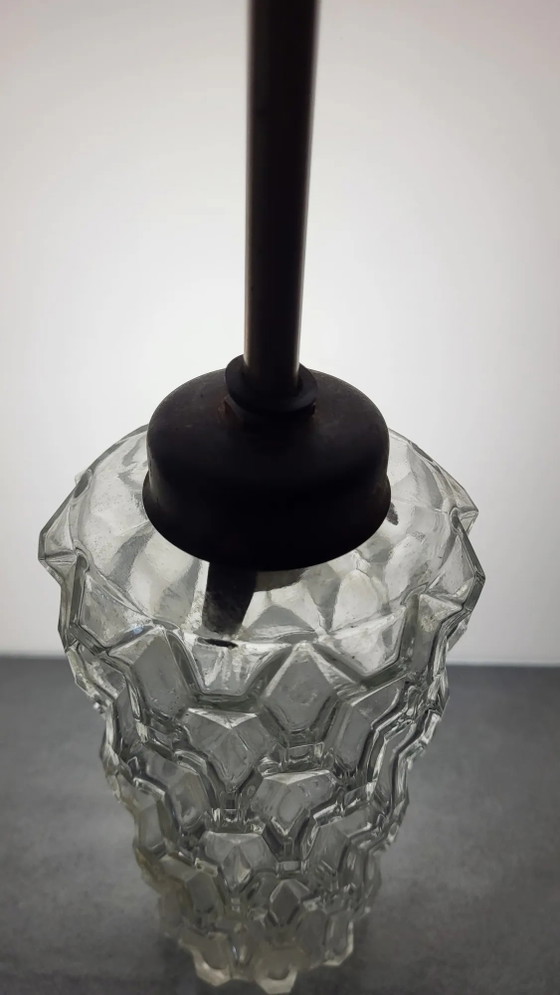 Lampada vintage in vetro – Lampade a sospensione, Crystal, Glass (photo 4 of 6)