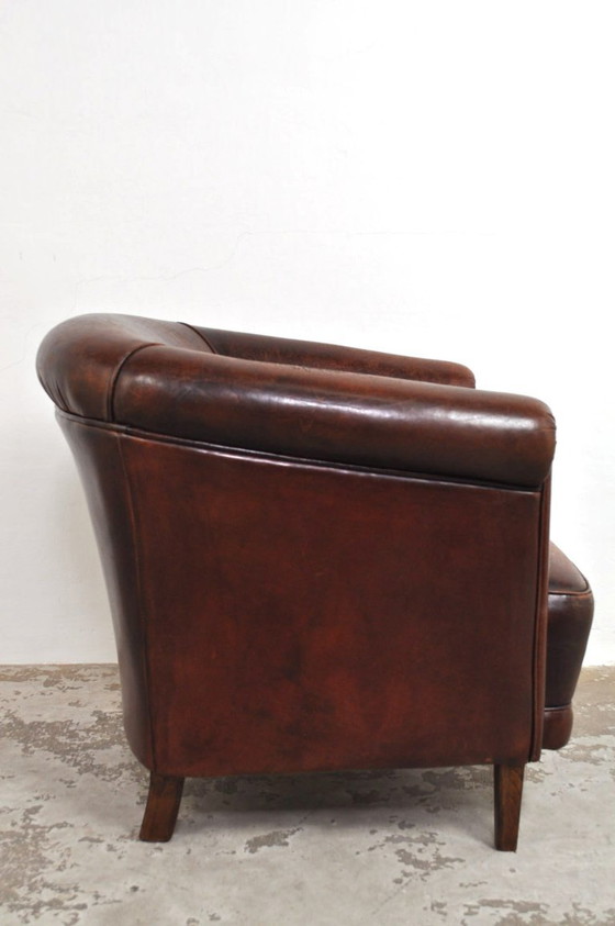 Vintage Leather Armchair, 1960s (photo 8 of 10)