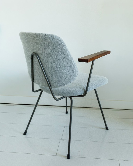 Image 1 of Chaise de salle à manger/bureau vintage Wim Rietveld