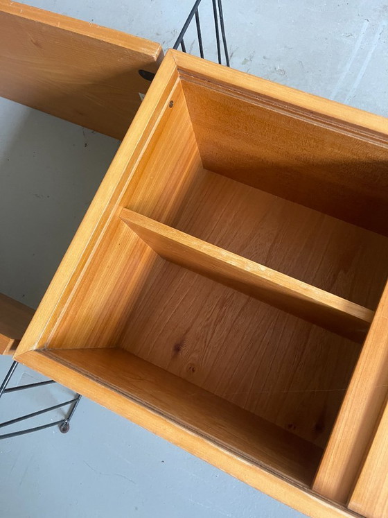 Image 1 of Mid Century Original Nisse & Kajsa Strinning String Shelving Unit, Sweden