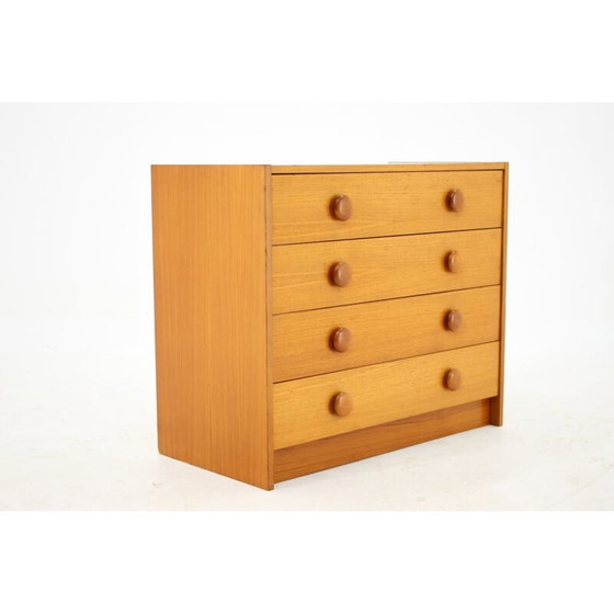 Image 1 of Vintage teak chest of drawers, Denmark 1960s