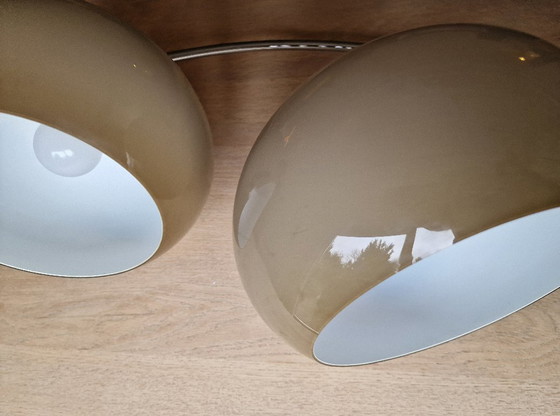 Image 1 of Dijkstra double arc lamp mushroom 1970s