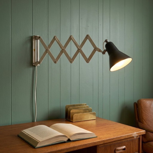 Lampe ciseaux Anvia vintage - Modèle Acrobat - Design milieu du siècle