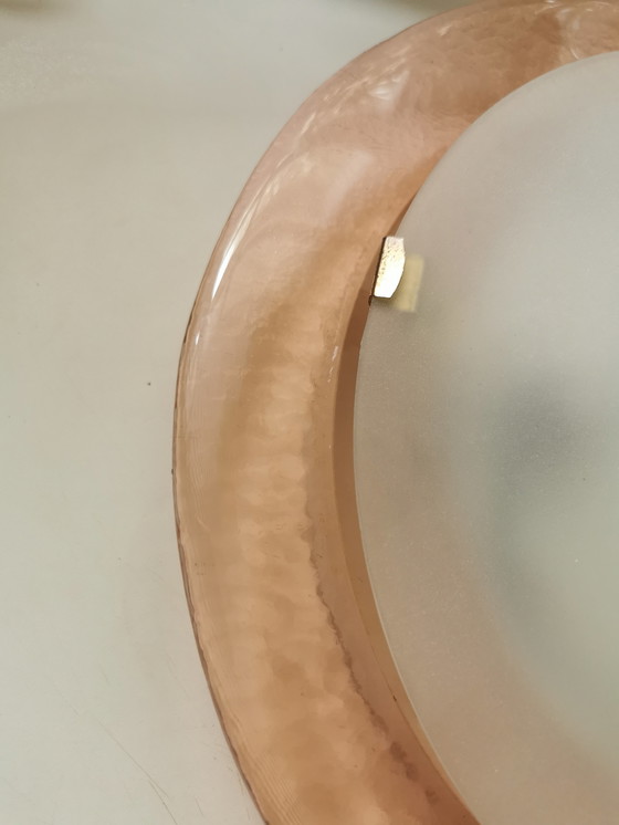 Image 1 of MURANO Large old rose wall lamp