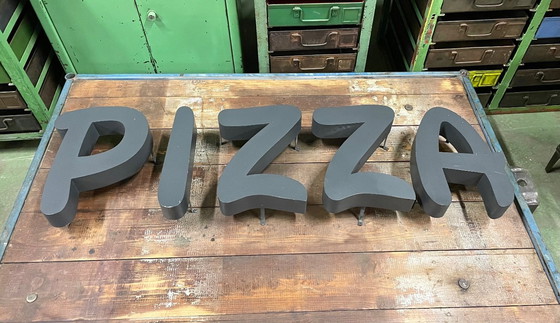 Image 1 of Insegna vintage per pizza italiana. Anni '70