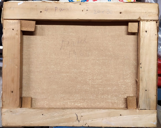 Image 1 of Anton Lutghering Dartel, Composition, huile sur toile, 1964