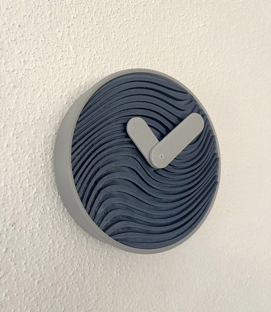 Scandinavian Design Clockwork "Dark Night" - Sustainable Material - 2026, LL, Grey (photo 3 of 9)