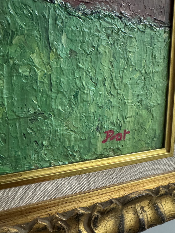 Image 1 of Post-Impressionist Landscape Painting