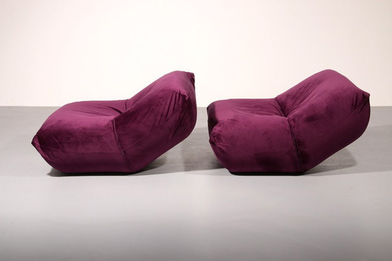 Image 1 of Purple Papillon Lounge Chairs by Guido Maria Rosati for Giovannetti 