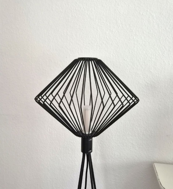 Wever & Ducré WIRO FLOOR DIAMOND 1.0, rare design Floor light in Black, Metal (photo 5 of 5)
