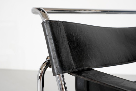 Image 1 of “B3 Wassily” armchair by Marcel Breuer for Gavina, Italy, 1925.