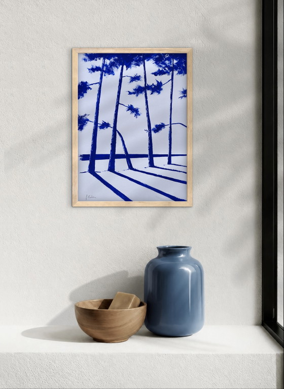Acrylic on paper 40x30 – Paintings & Drawings, Wood (photo 10 of 12)