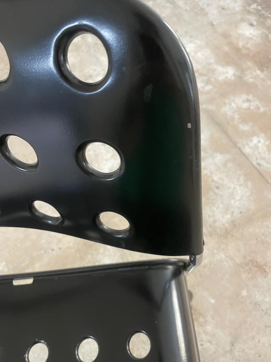 Image 1 of Sedie vintage in metallo Omstack - Bieffeplast, anni Settanta, set di 2